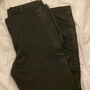 Jcrew Ponte and Leather Pant